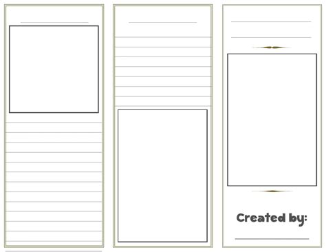 free blank brochure templates downloads.